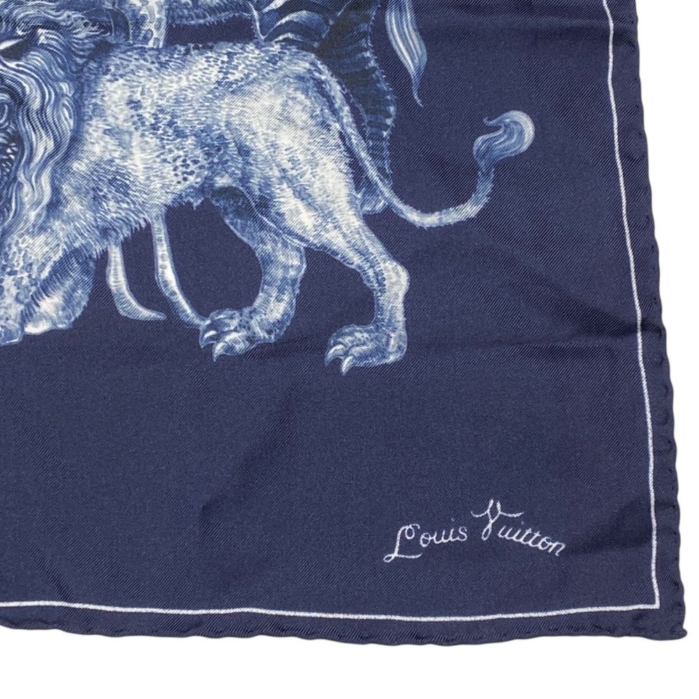 ルイ ヴィトン ポケットチーフ ハンカチ モノグラム サバンナ