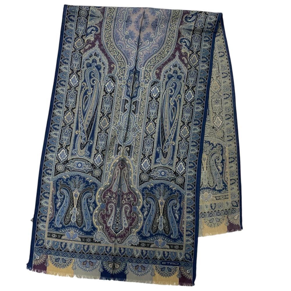 エトロ スカーフ ストール ショール アクセサリー 大判 総柄