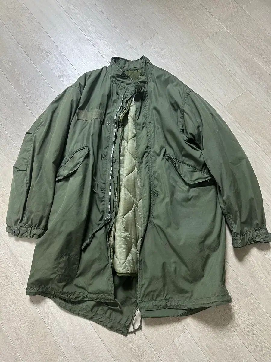 XS廃盤ミリタリー正規品オリジナル初期型 M-65フィッシュテール