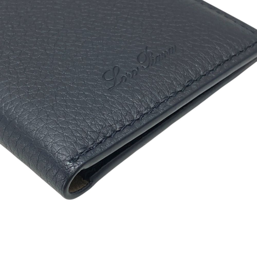 美品 ロロピアーナ エクストラ バイフォールド カードホルダー カード