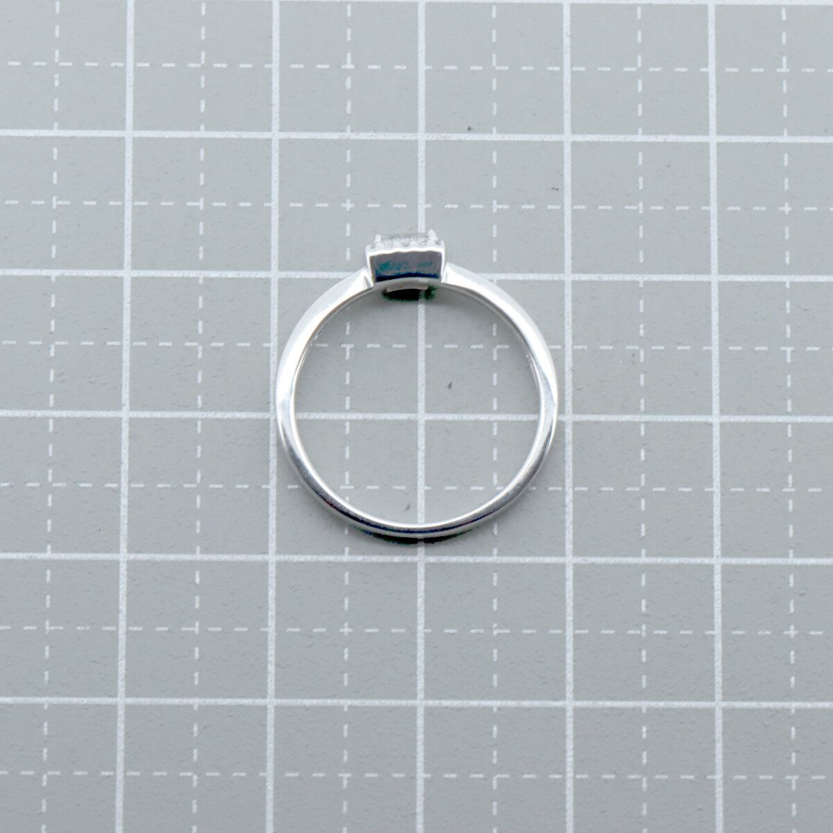 ヴァンドーム青山 ダイヤモンド リング 指輪 11号 0.10ct K18WG(18金