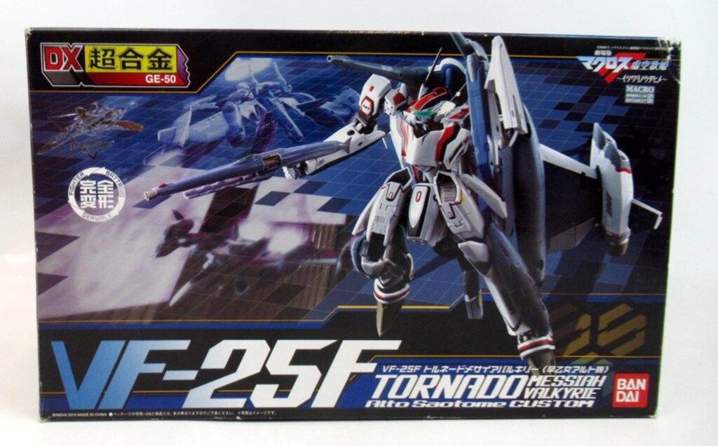 バンダイ DX超合金 VF-25F トルネードメサイアバルキリー(早乙女アルト