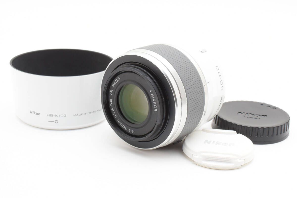 ☆極上美品☆ニコン NIKON 1 NIKKOR 30-110mm F3.8-5.6 VR ホワイト