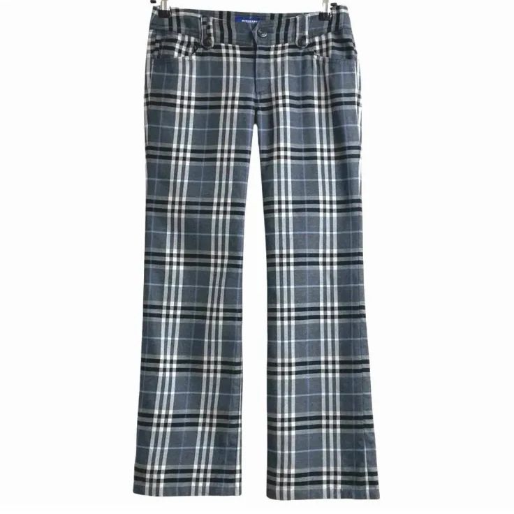 BURBERRY BLUE LABEL バーバリー ブルーレーベル ノバチェック パンツ