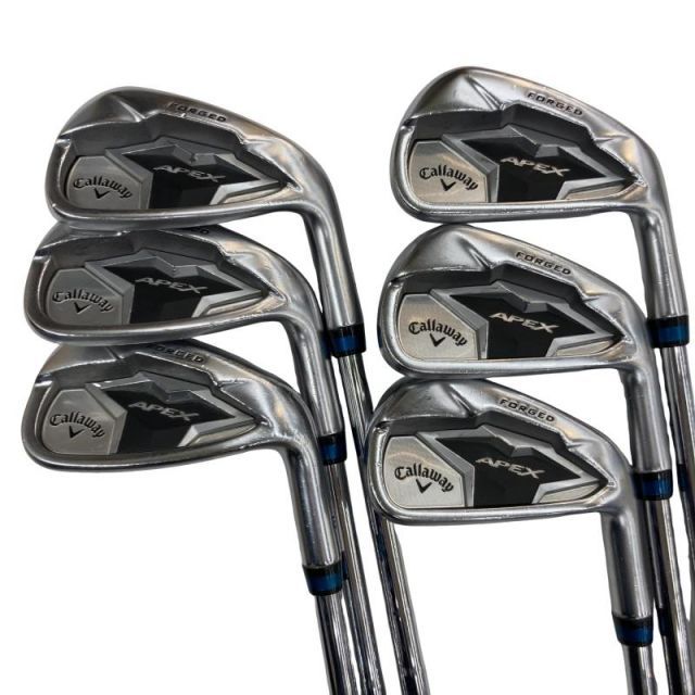 中古】 キャロウェイ APEX(2019) 6S アイアンセット IR リシャフト