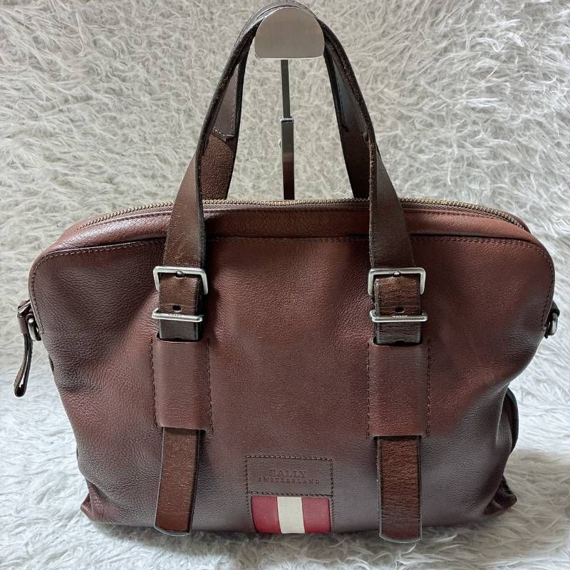 BALLY バリー ソフトカーフレザー BALZACO 2way ブリーフケース 