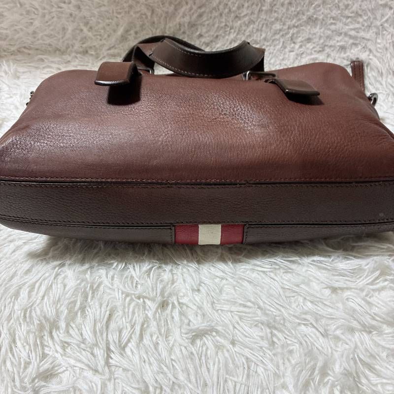 BALLY バリー ソフトカーフレザー BALZACO 2way ブリーフケース 