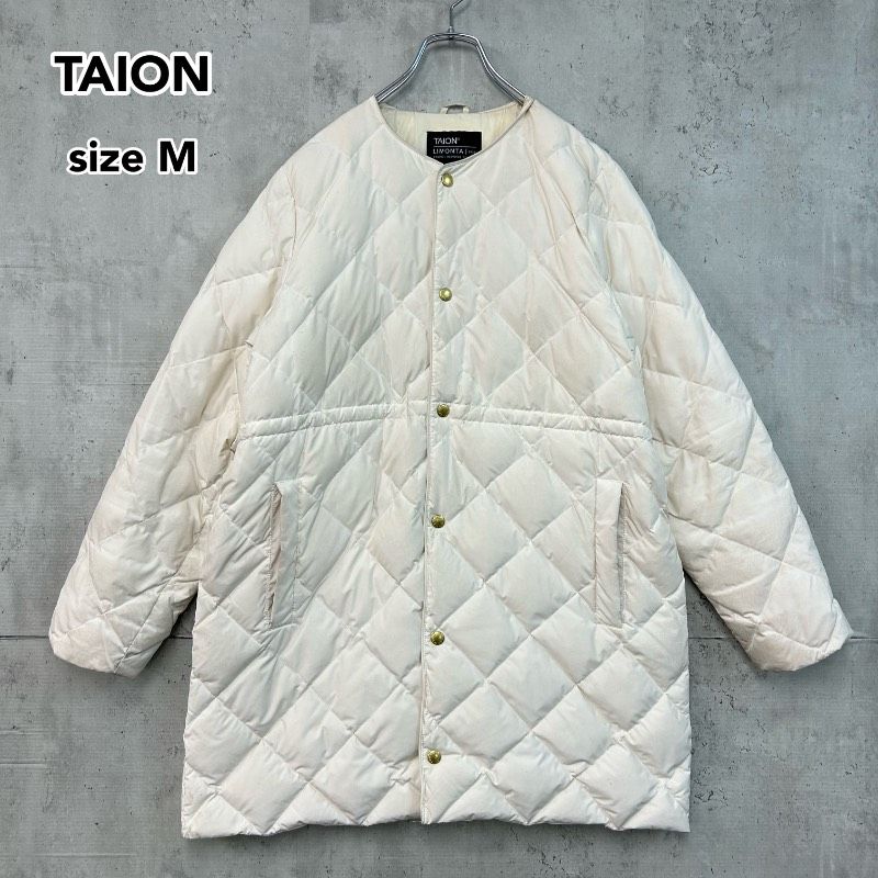 TAION タイオン リモンタ LIMONTA EAST ダウンコート キルティング