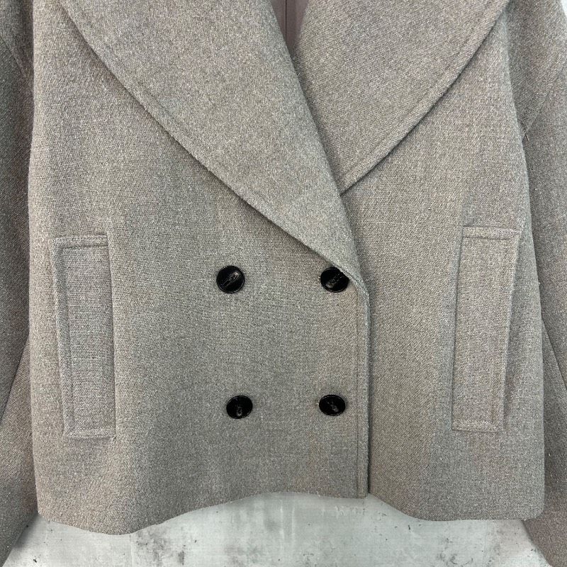 ZARA ザラ 完売品 ダブルブレスト ショートコート ピーコート Pコート