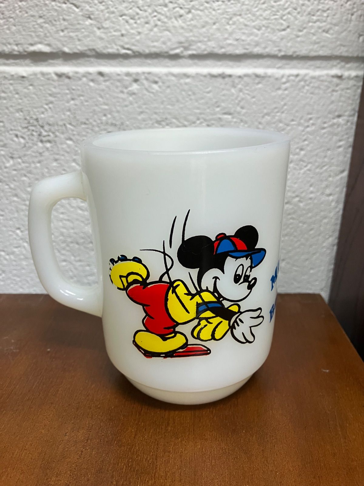 ファイヤーキング ドナルド＆ミッキー ベースボール 9オンスマグカップ