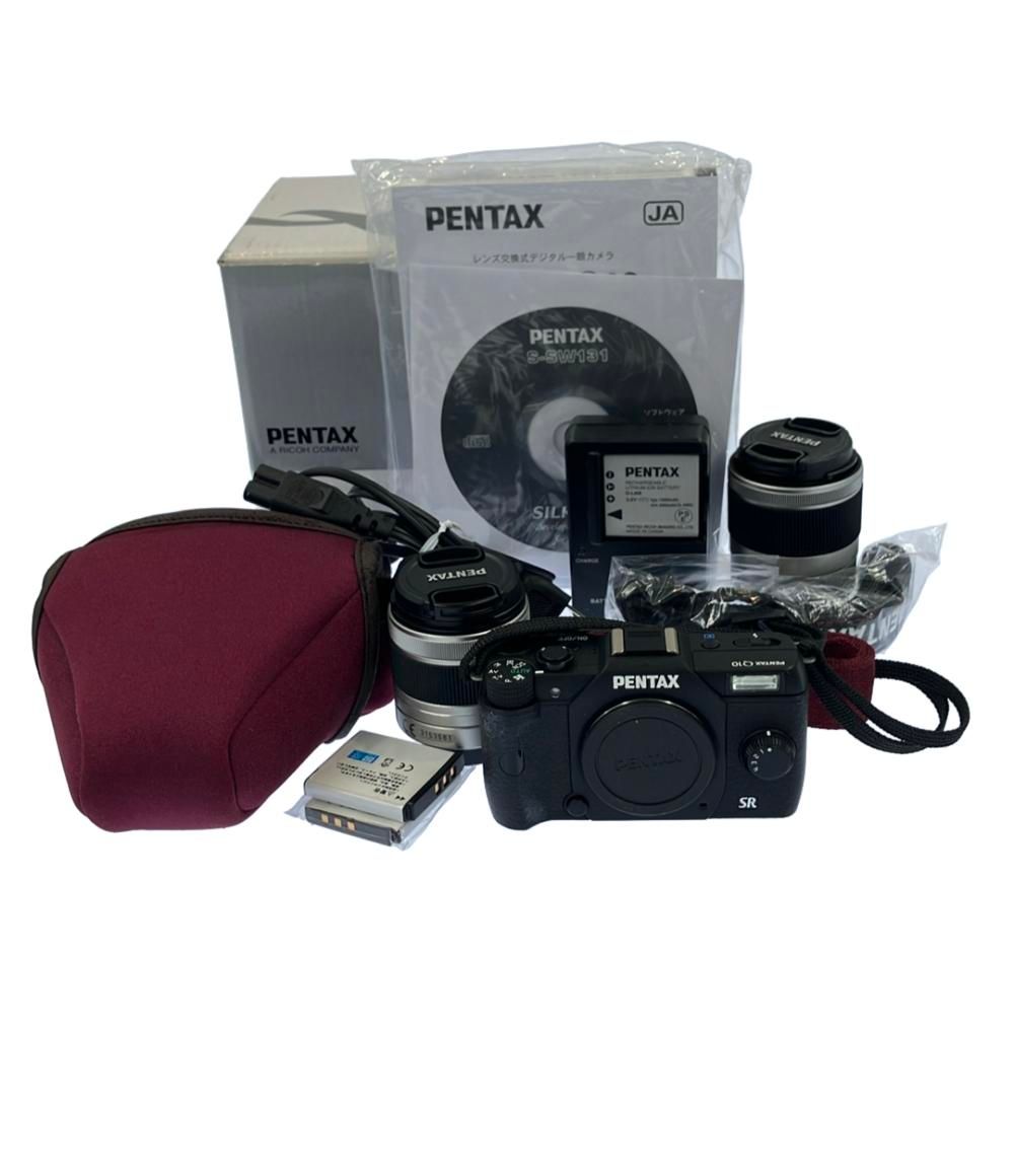 訳あり リコー ミラーレス一眼カメラ PENTAX Q10 ダブルズームキット