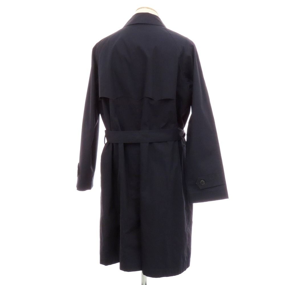 vintage BARACUTA ネイビー ステンカラーコート サイズL 中古】バラクータ BARACUTA コットン ステンカラーコート ネイビー