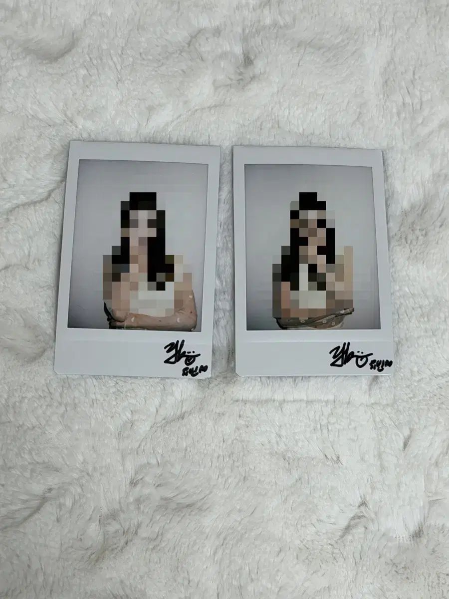 tripleS msnz ユビン サイン入り ポラロイド ♡ tripleS YuBin ユビン