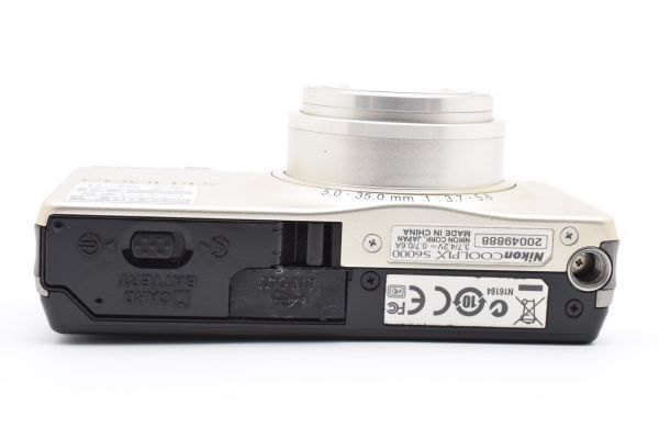 極美品｜Nikon COOLPIX S6000 シャンパンシルバー クールピクス