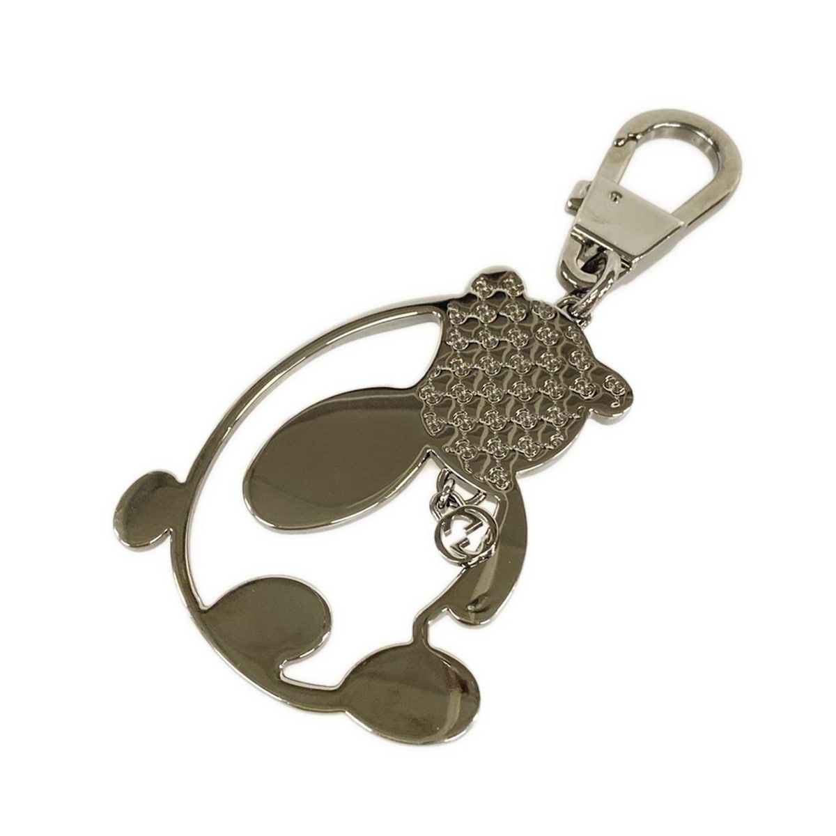 美品】GUCCI ショップ グッチ パンダデザイン バックチャーム