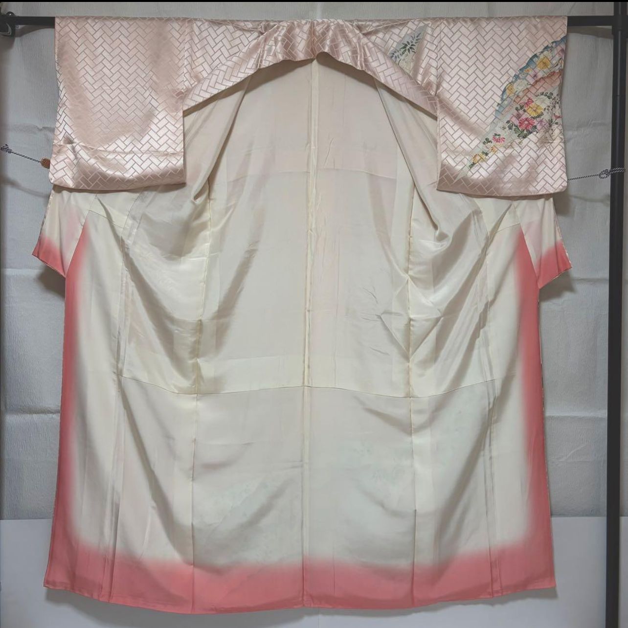 未使用近い 美品 袷 正絹 友禅 訪問着 フルセット 身丈162 裄丈68.5