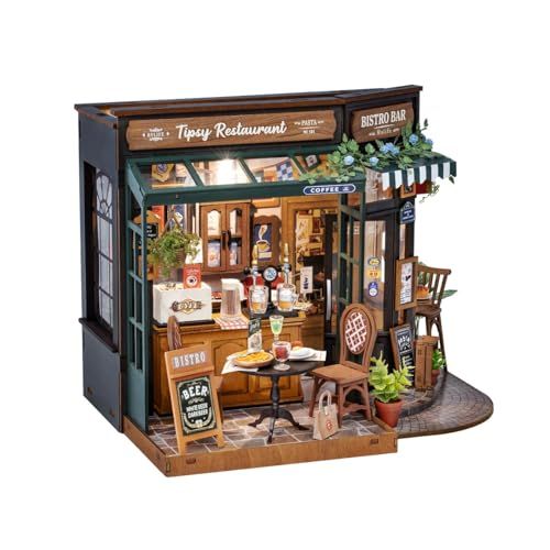 つくるんです? 日本語説明書付 DIY ミニチュアハウス ドールハウス DGシリーズ ビストロ po aa 8 dc 380