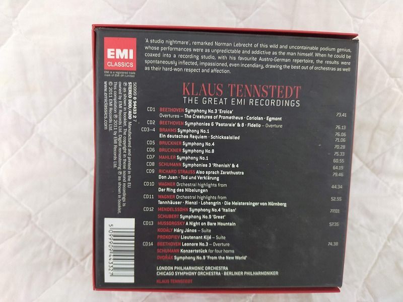 Music]Klaus Tennstedt - The Great Recordings ID