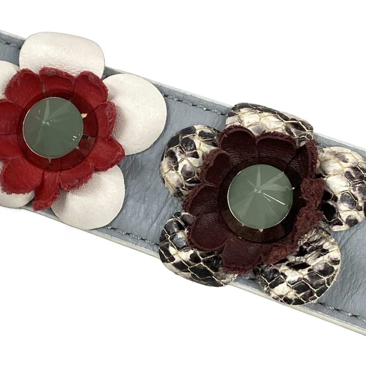 FENDI(フェンディ) ショルダーストラップ ストラップユー ライトブルー