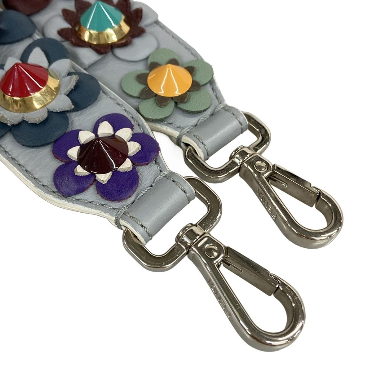 FENDI(フェンディ) ショルダーストラップ ストラップユー ライトブルー