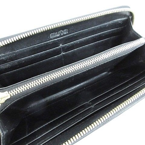 ムータ muta ガルーシャ 財布 長財布 小銭入れ ラウンドジップ レザー