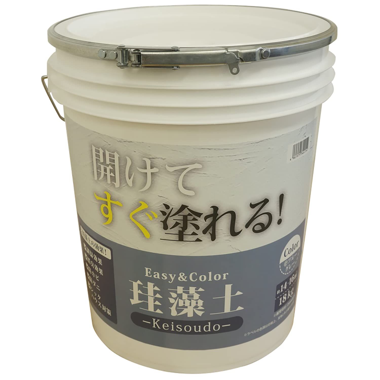 ワンウィル EASY COLOR珪藻土 ブルーグレー 18 Kｇ