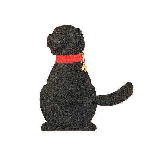 Dog 1 空錠 わんにゃんレバーハンドル バックセット60 mm TX W 10 B NB つや消し黒