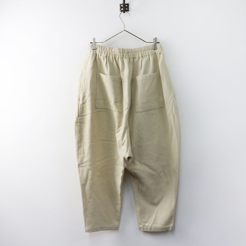 アトリエナルセ atelier naruse コットンウールツイルサルエルパンツ 1