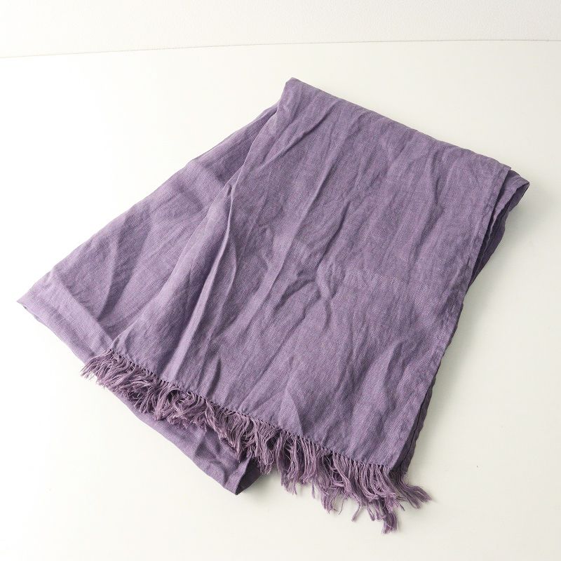 フォグリネンワーク fog linen work 染色加工 リネン サイドフリンジ