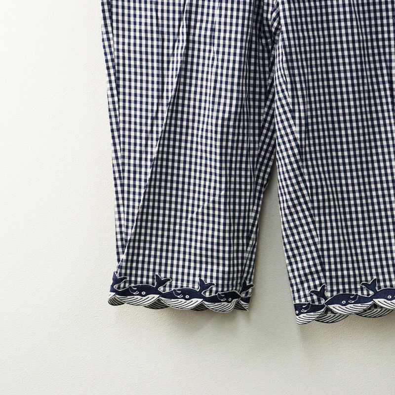 美品【アルベロベロ】オレボレブラ　ぶたさん　ピノキオ　パンツ　黒 アルベロベロ オレボレブラ ALBEROBELLO OLLEBOREBLA ぶたさん 裾