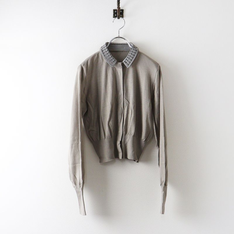 2024AW マメクロゴウチ Mame Kurogouchi Detachable Embroidery Collar  