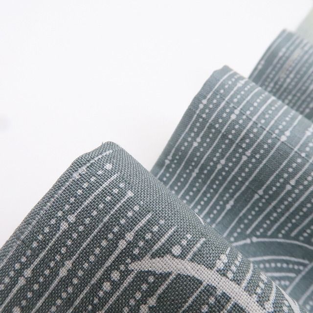 百華❀Y4384◇結城紬 証紙付 手縫い仕立て 正絹 訪問着 着物 単品