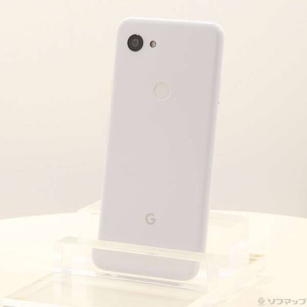 中古品〕 Google Pixel 3a 64GB クリアリーホワイト G020H docomo