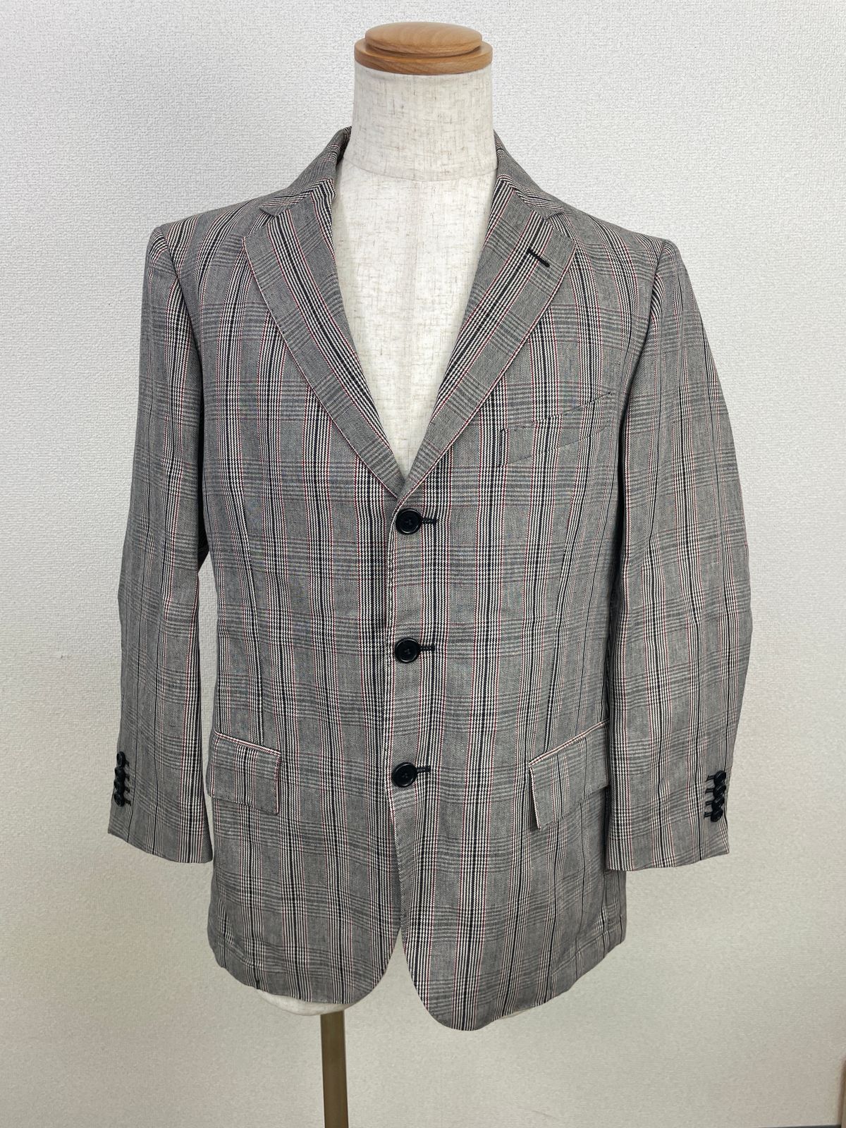 Henry Cotton´s ヘンリーコットンズ  メンズ ノーカラージャケット グレー 20260109_0014