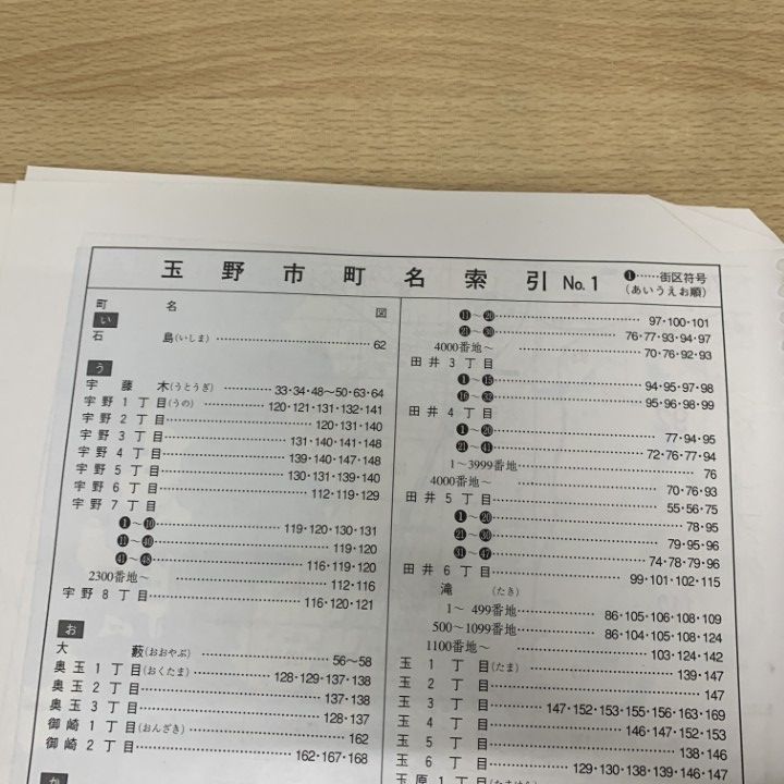 △01)【1点限り!】ゼンリン住宅地図 岡山県 玉野市/ZENRIN/2011年12月