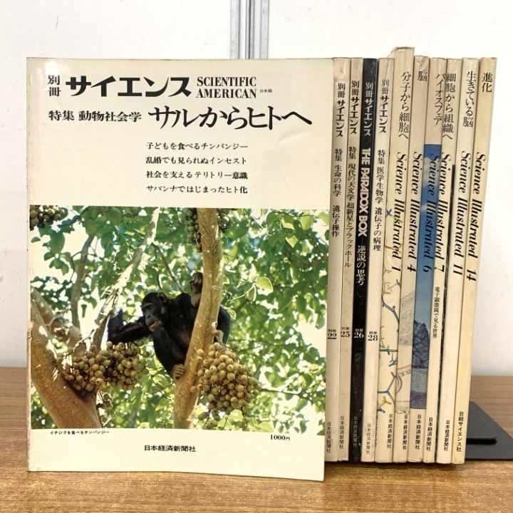 △01)【1点限り!】別冊サイエンス 11冊セット/日本経済新聞社/日経