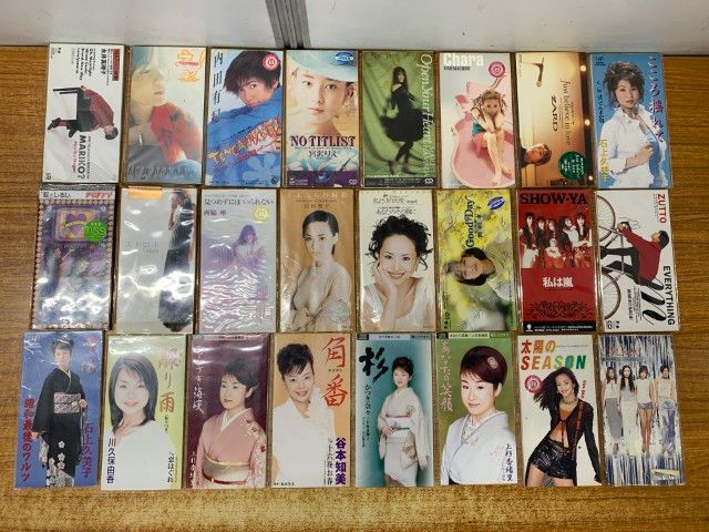 CD まとめ売り　女性ボーカル △01)【1点限り!】女性アーティストの8cmCD まとめ売り約160点大量