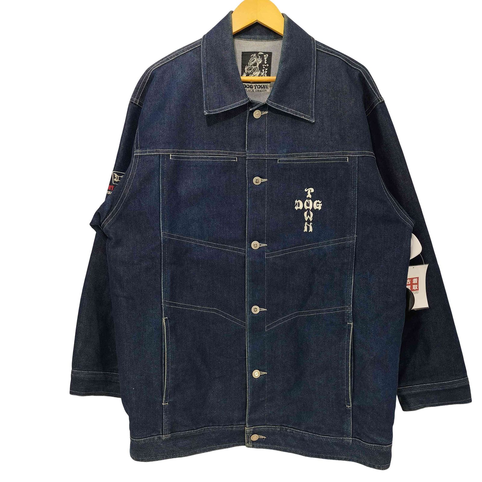 ドッグタウン DOG TOWN 90s Black Dragon 黒龍 フロントロゴ刺繍