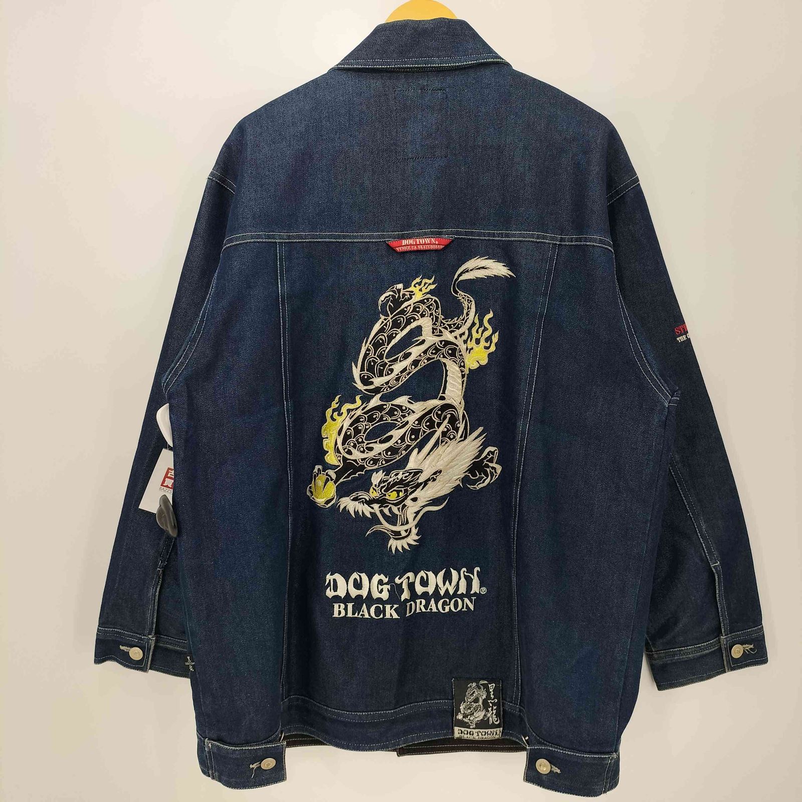 ドッグタウン DOG TOWN 90s Black Dragon 黒龍 フロントロゴ刺繍