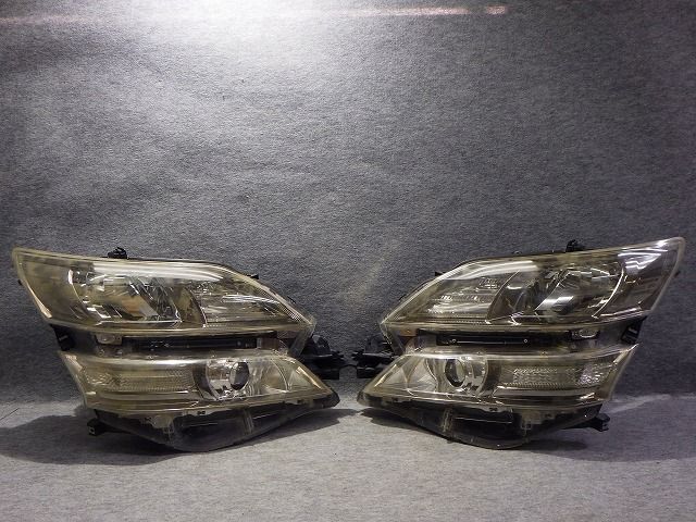 20系ヴェルファイア ヘッドライト左右 HID 前期 ANH GGH 20/25 58-23