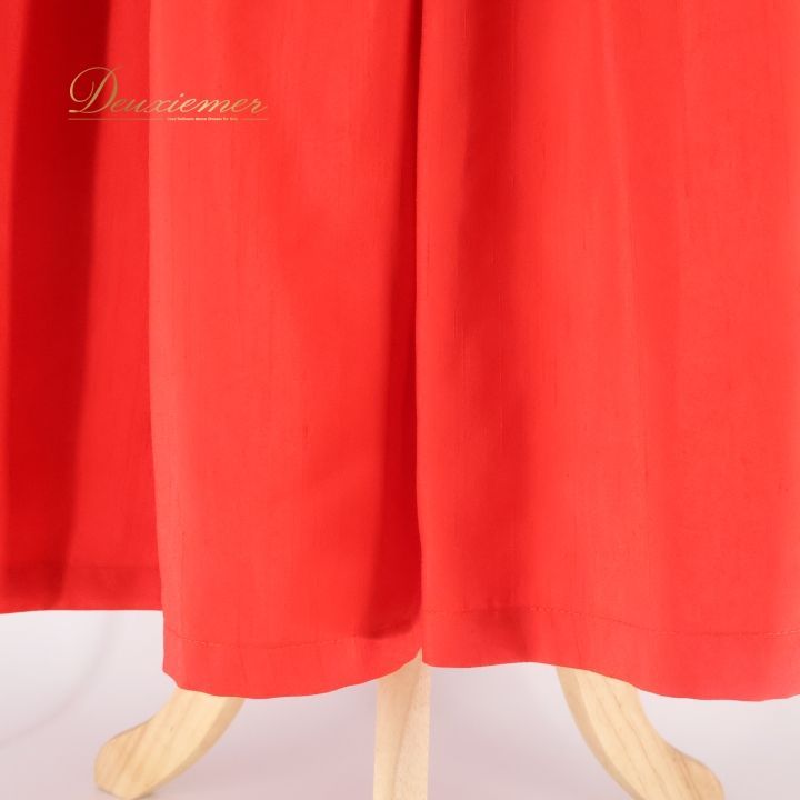 フラダンス 衣装 ワンピース ドレス ブルーヘブンカンパニー レッド系