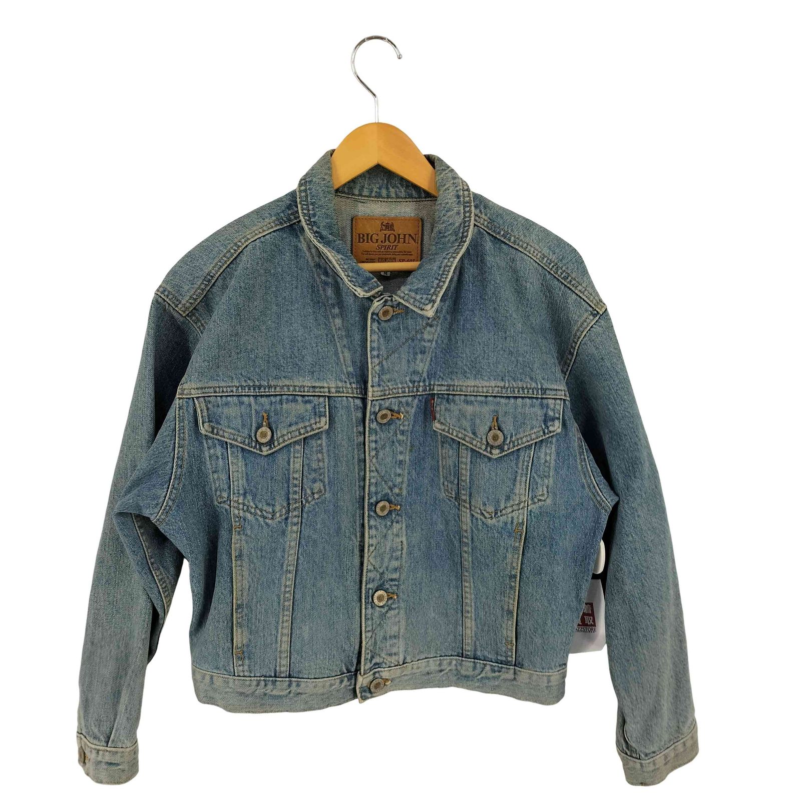 ビッグジョン BIG JOHN デニムジャケット SP-603 レディース import：M 