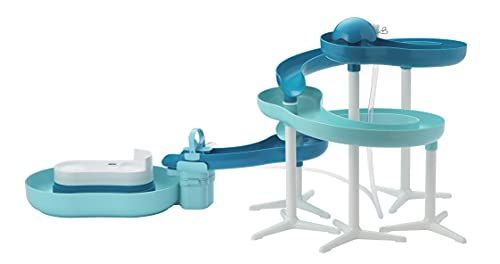 パール金属 ツイストスライダー そうめん流し器 720 ミントブルー 流麺 D 6678 po 55117 e 64