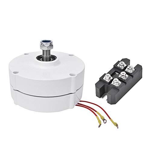 FTVOGUE 永久磁石発電機 NE 100 12 V W風力タービン永久磁石発電機3相同期オルタネーター 永久磁石電気モータージェネレーターDIYACオルタネーター 発電機 整流器 po e 242583 d