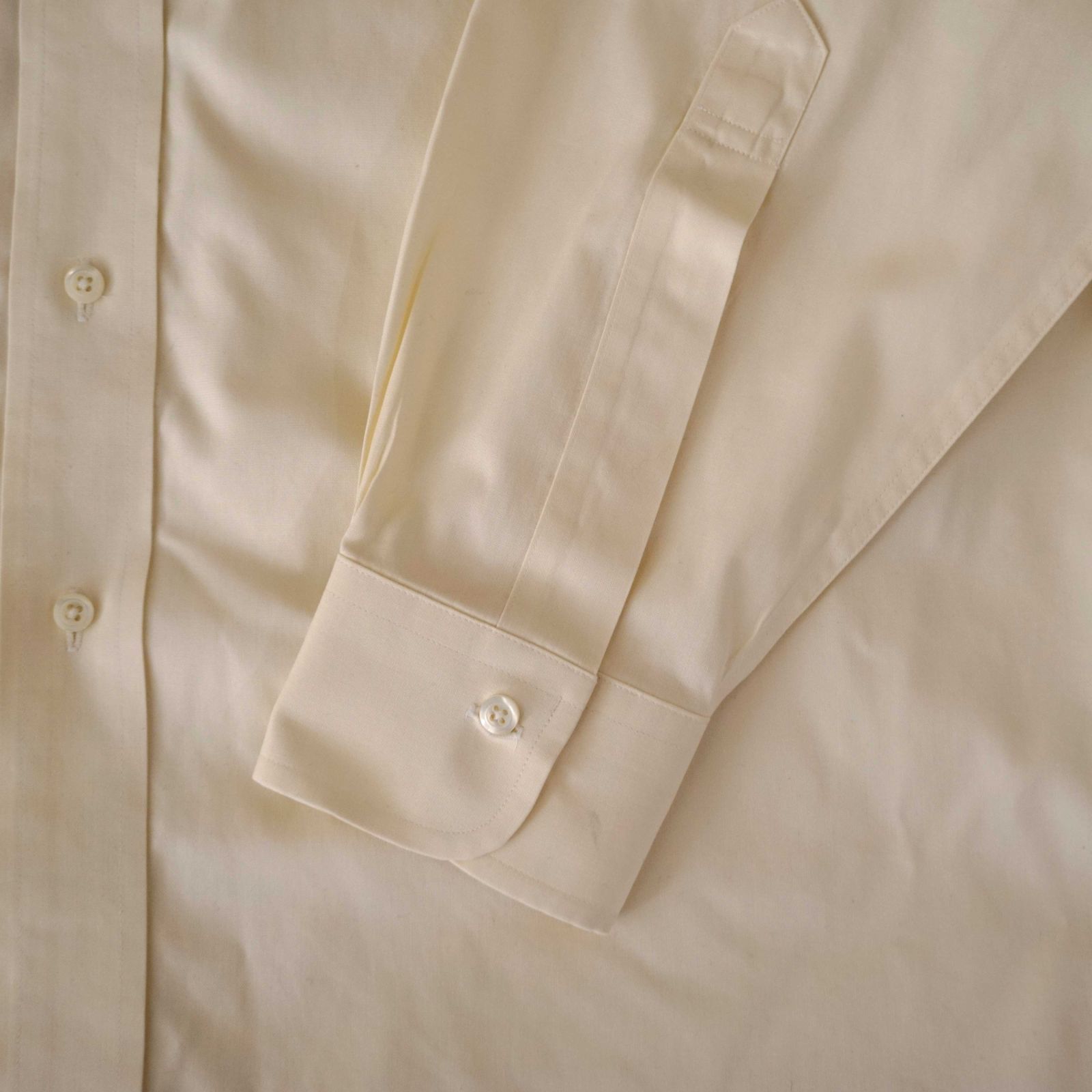 Brooks Brothers 346 ボタンダウンシャツ 16-34 / BD・ベージュ（無地