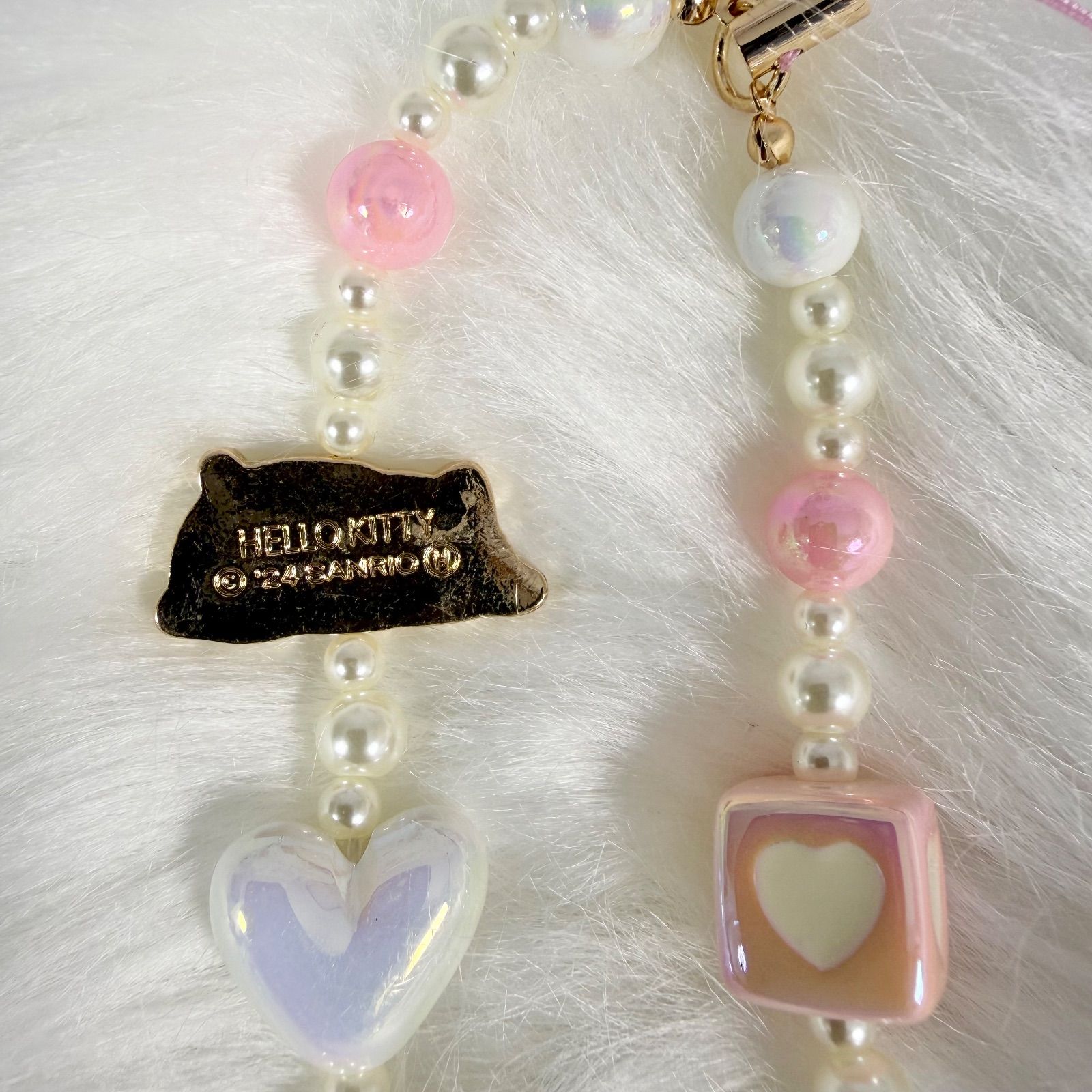 キティパールラインストーンビーズ ストラップ ハローキティ×SPINNS』ビーズストラップ＜メール便対応＞ | SPINNS WEB
