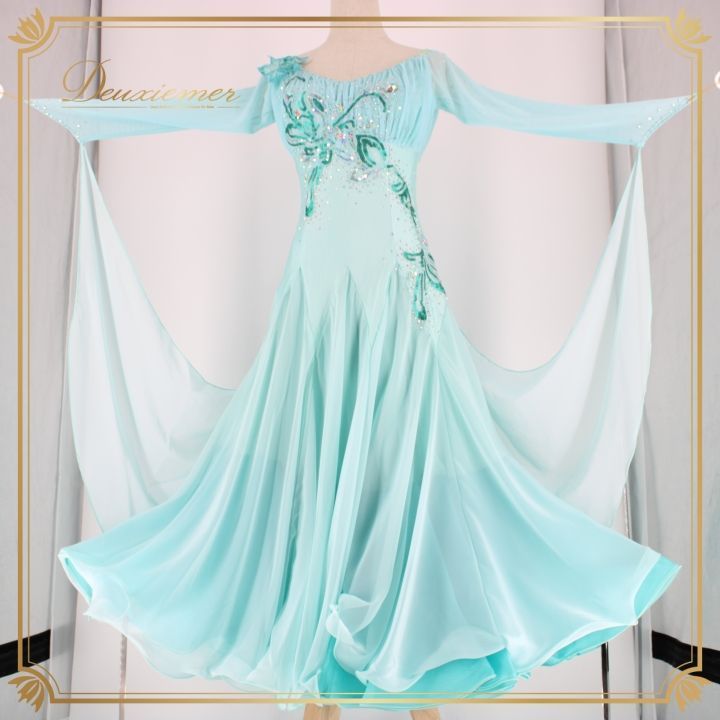 社交ダンス 衣装 スタンダード ドレス ワンピース パーティドレス