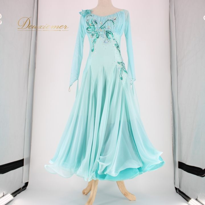 社交ダンス 衣装 スタンダード ドレス ワンピース パーティドレス