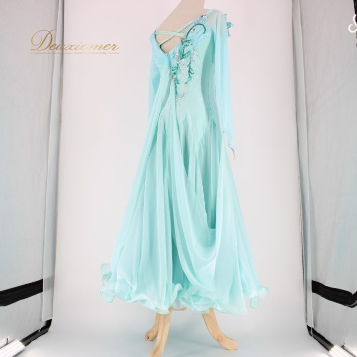 社交ダンス 衣装 スタンダード ドレス ワンピース パーティドレス