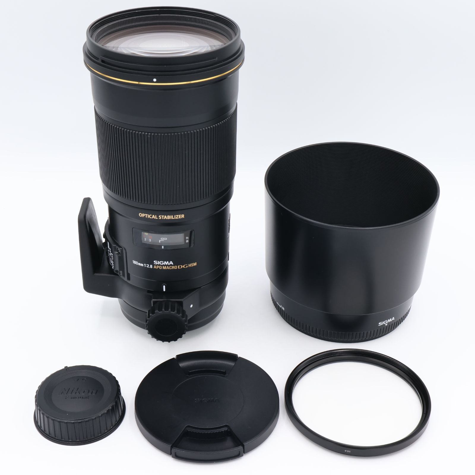 SIGMA シグマ 単焦点マクロレンズ APO MACRO 180mm F2.8 EX DG OS HSM